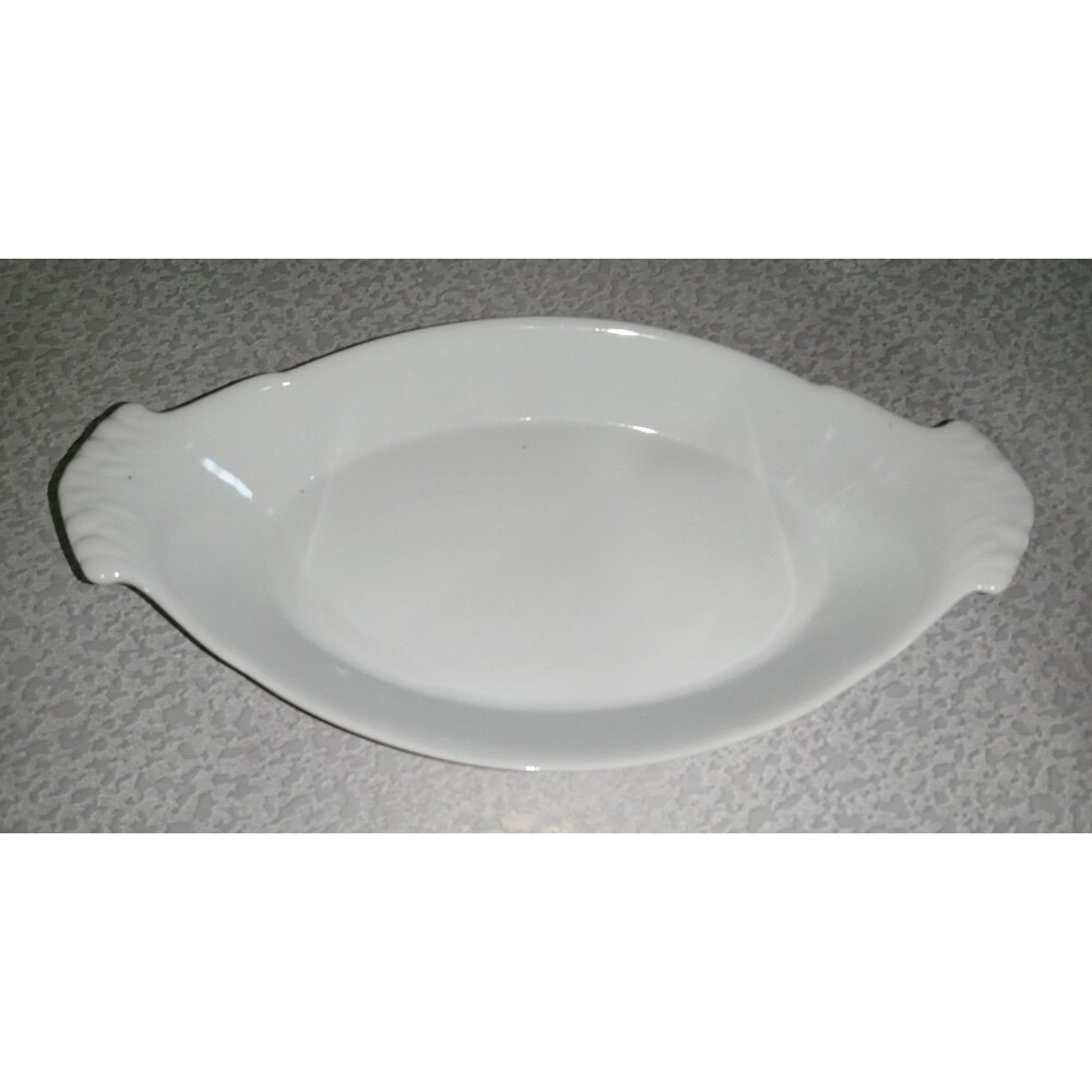 Vintage White B.I.A./BIA Cordon Bleu/Corningware Serving Plate/Platter Bundle